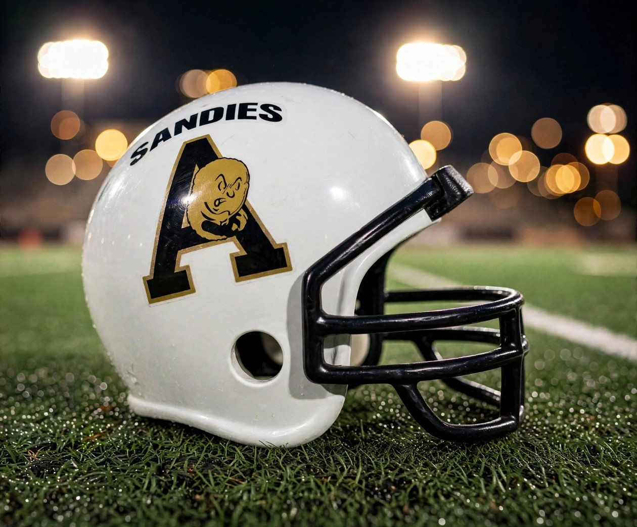 Amarillo Sandies custom spirit helmet