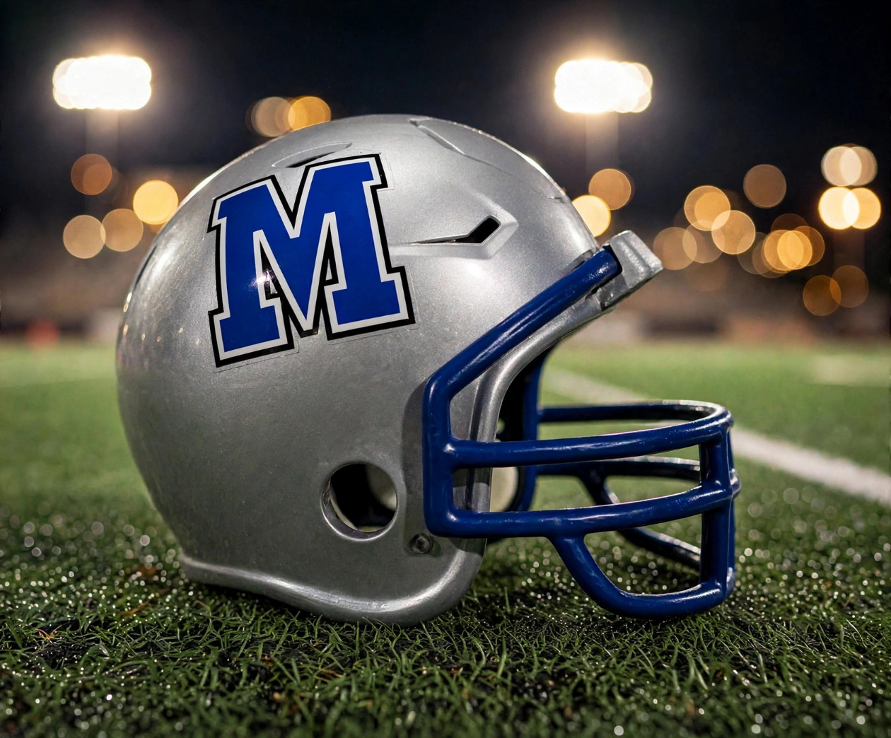 Austin McCallum Knights custom spirit helmet