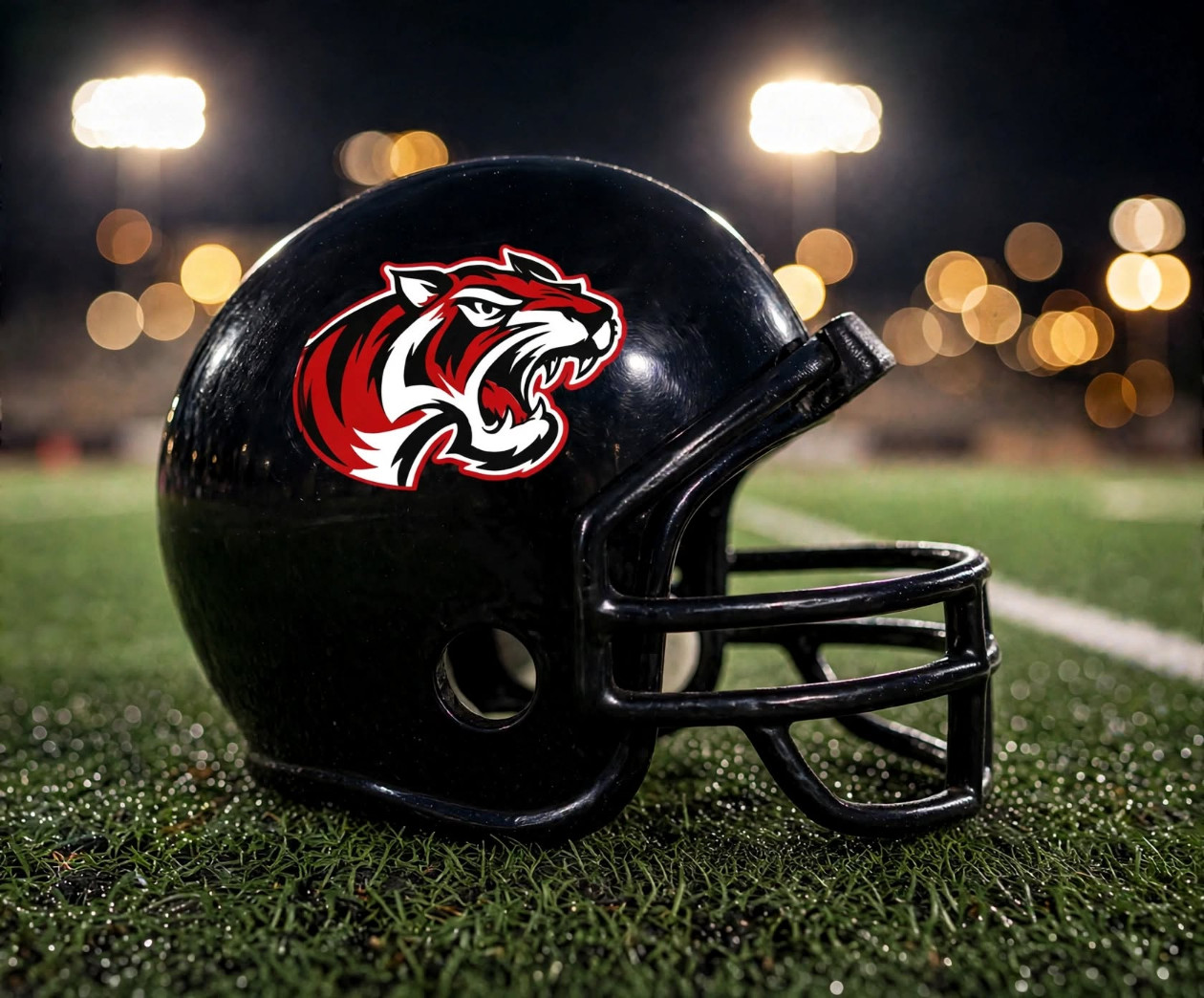 Braswell Bengals custom spirit helmet