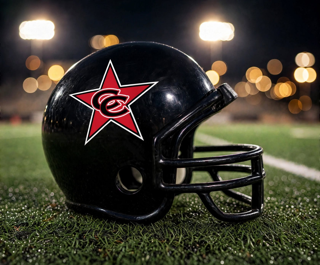 Coppell Cowboys custom spirit helmet