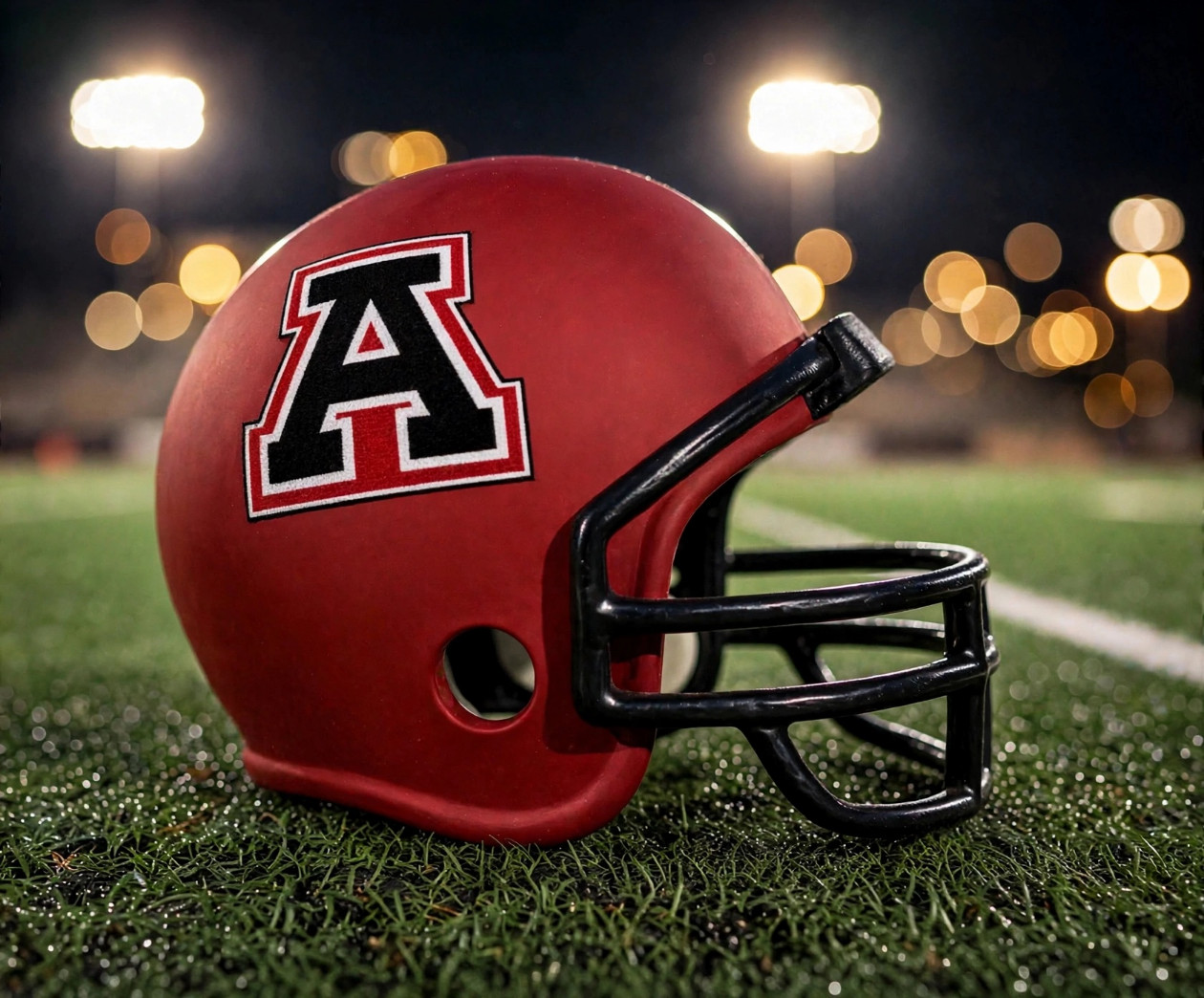 Fort Bend Austin Bulldogs custom spirit helmet