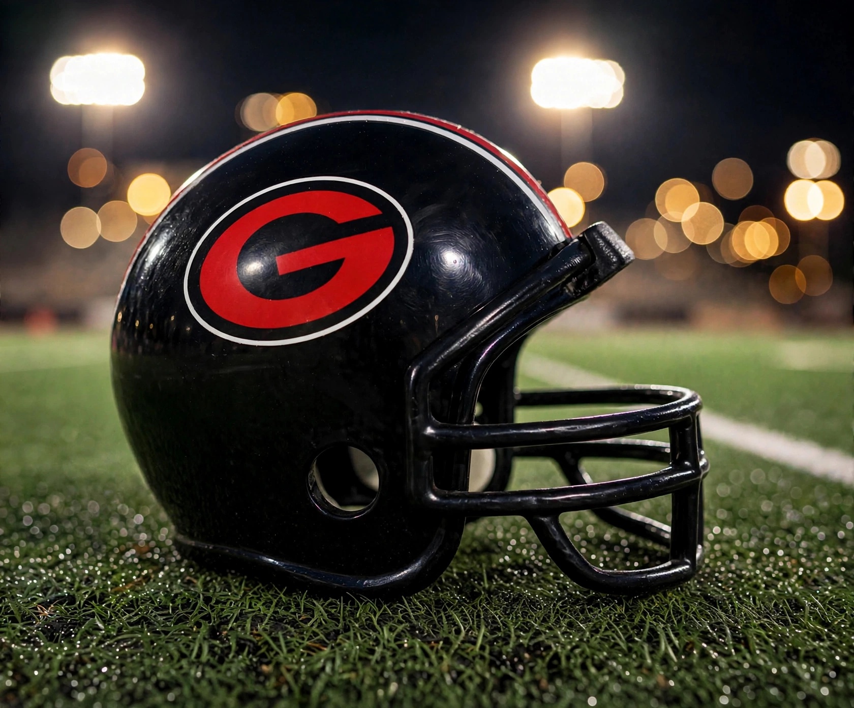 Gainesville Red Elephants custom spirit helmet