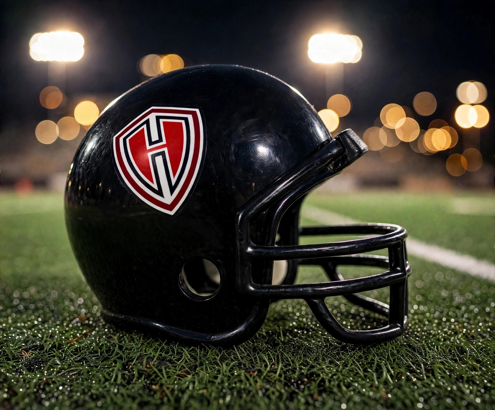 Killeen Harker Heights Knights custom spirit helmet