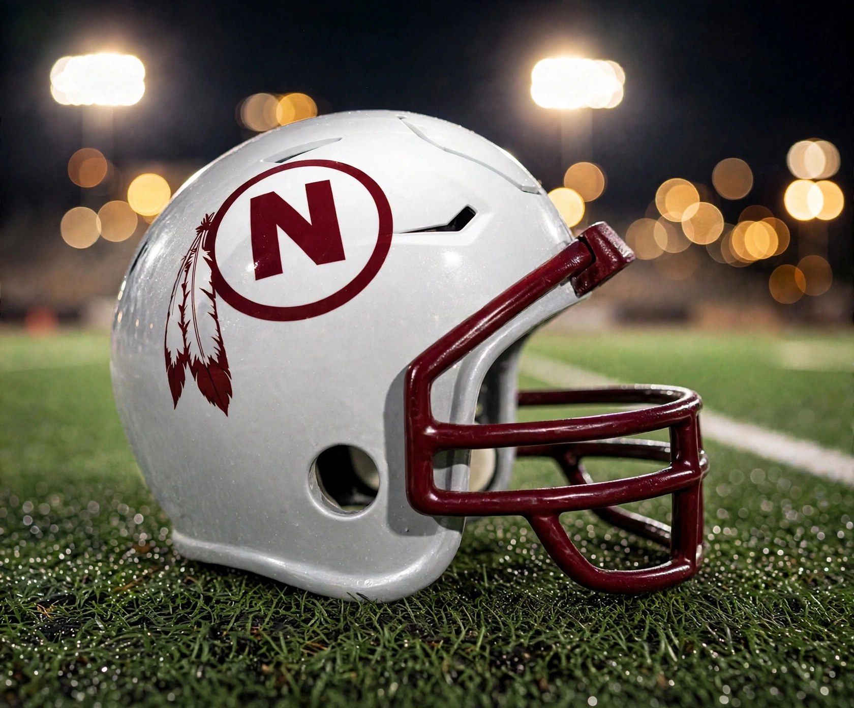 Northside Indians custom spirit helmet