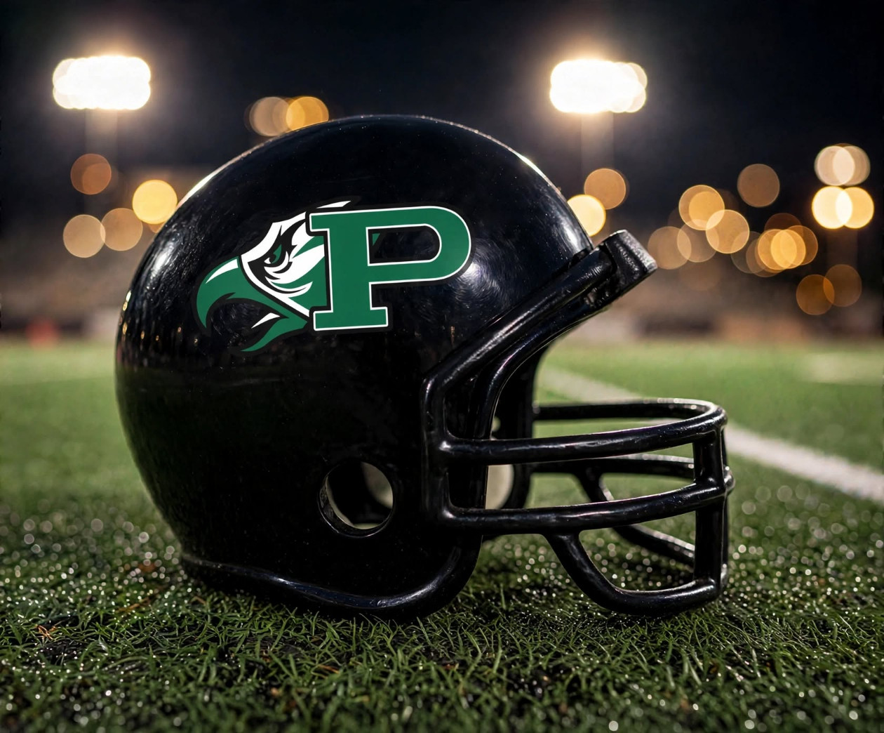 Prosper Eagles custom spirit helmet