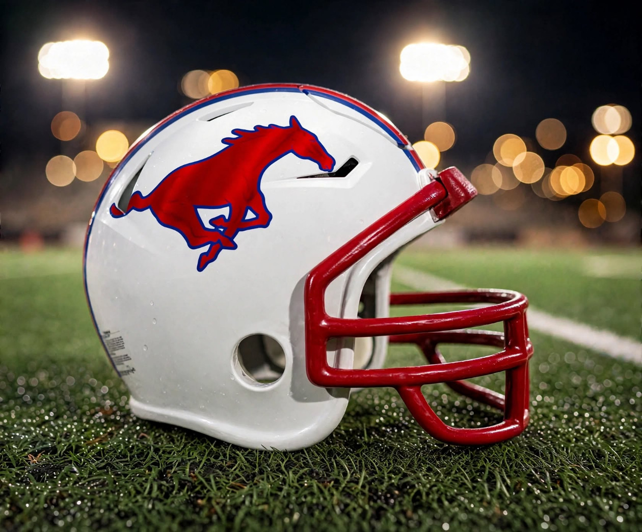 Richardson Pearce Mustangs custom spirit helmet