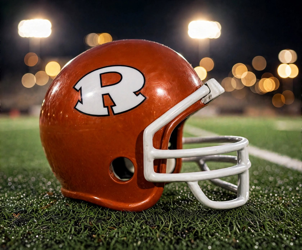 Rockwall Yellowjackets custom spirit helmet