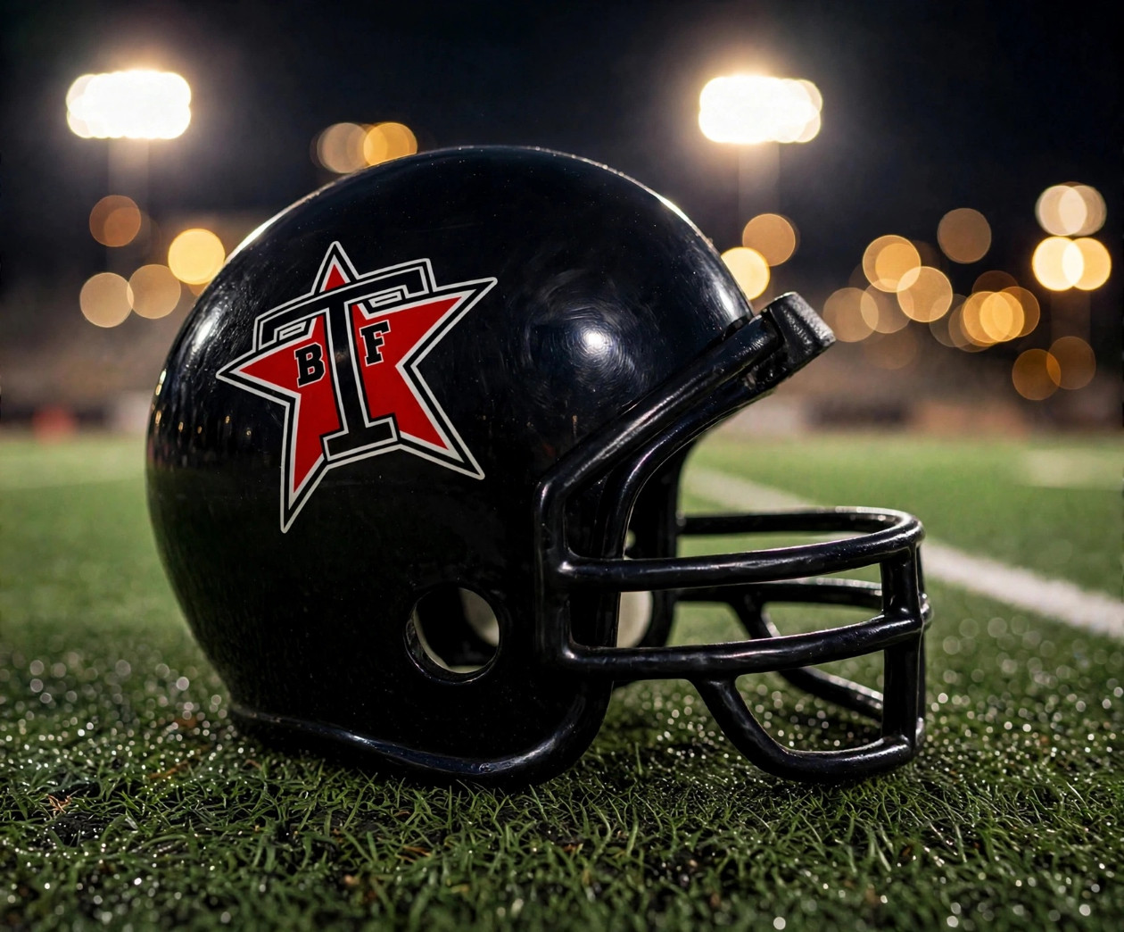 Rosenberg Terry Rangers custom spirit helmet