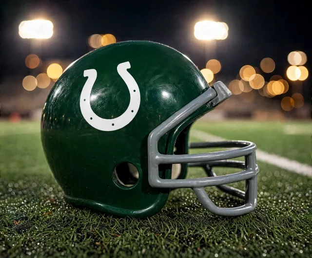 Arlington Colts custom spirit helmet