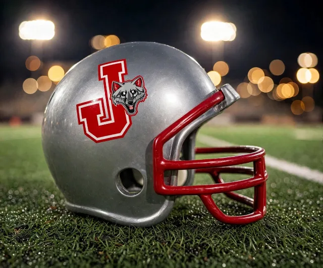 El Paso Jefferson Silver Foxes custom spirit helmet