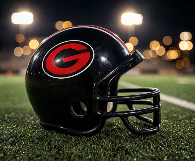 Gainesville Red Elephants custom spirit helmet