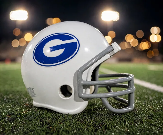 Grand Prairie Gophers custom spirit helmet