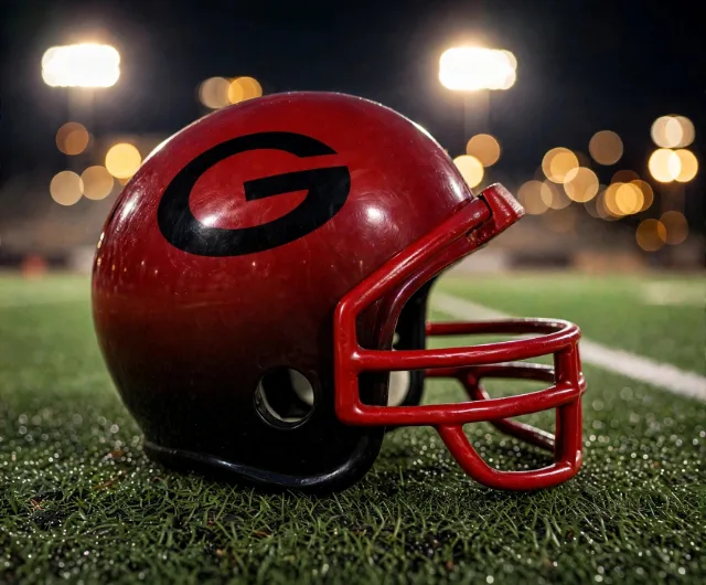 Greenville Lions custom spirit helmet