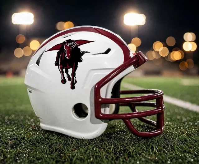 Houston Northbrook Raiders custom spirit helmet