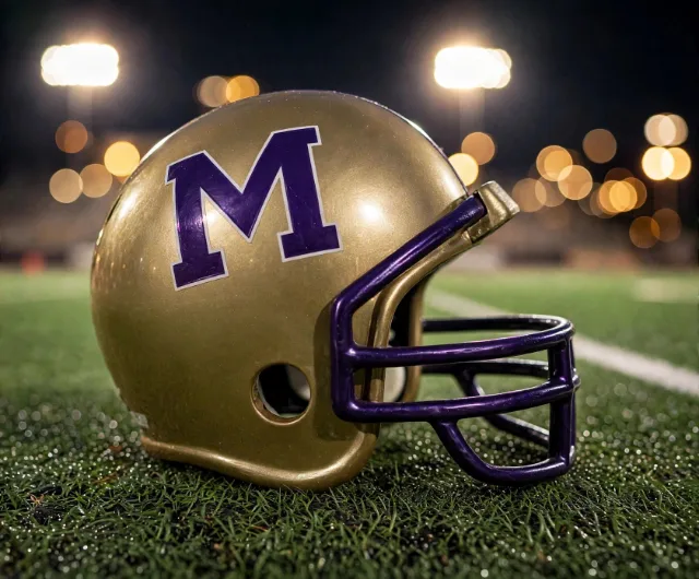 Midland Bulldogs custom spirit helmet