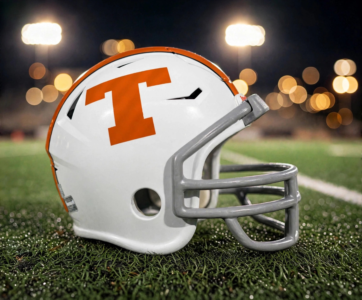 Texarkana Tigers custom spirit helmet