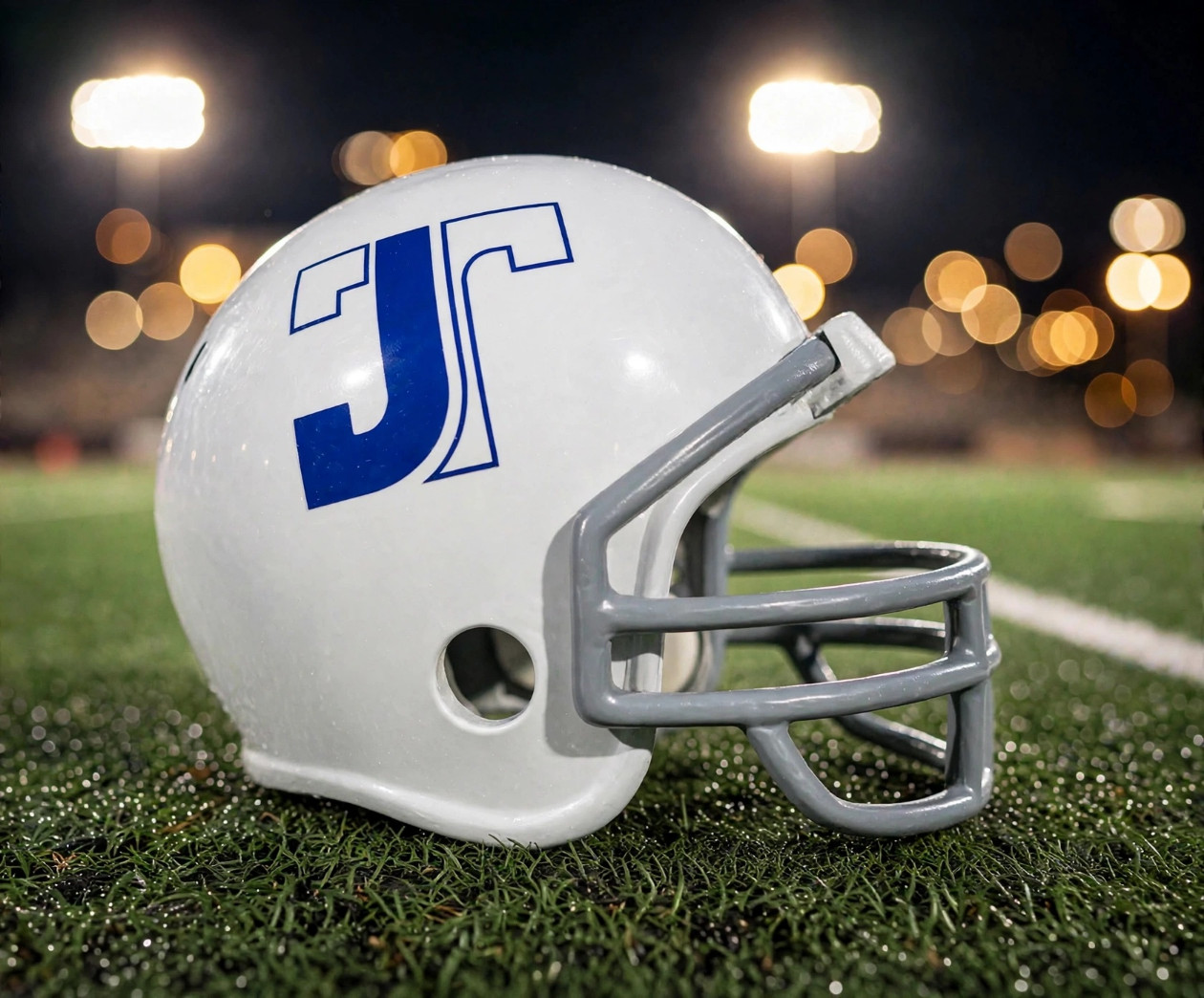 Tyler Lions custom spirit helmet