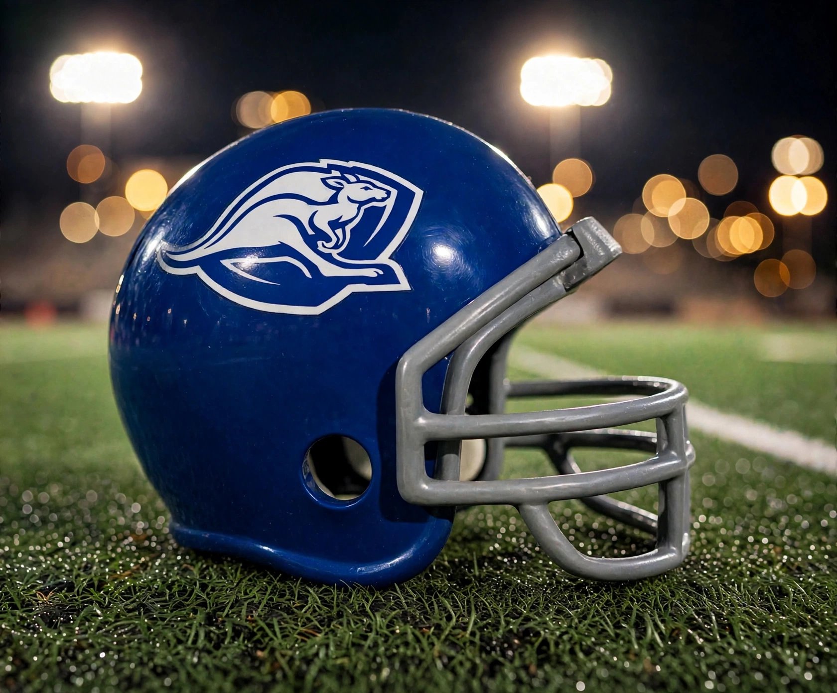 Weatherford Kangaroos custom spirit helmet